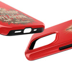 Worship Is My Weapon Tough Case | Christian cross protective phone cover