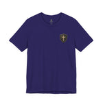 Men of Valor Tee | Christian faith shield graphic tee