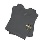 Prayer Warrior Tee | Matthew 18:20 Shield Graphic