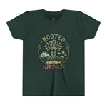 Rooted in Jesus Youth Tee | Kids faith graphic tee