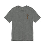 Forged in Faith Tee | Men's cross & mountain graphic tee