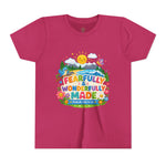 Fearfully & Wonderfully Made Youth Tee | Kids scripture graphic tee