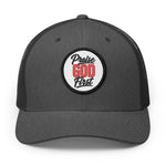 Praise God First | Embroidered Patch Trucker Hat