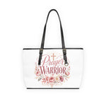 Prayer Warrior Bag | Floral Matthew 18:20 Scripture Shoulder Bag