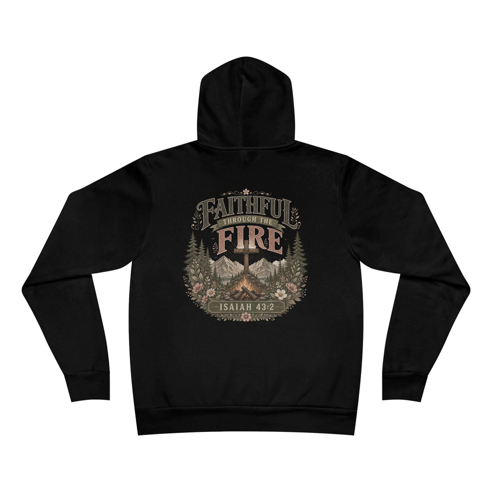 Faithful Through the Fire Hoodie | Women's Isaiah 43:2 pullover — Rooted & Armed Co.