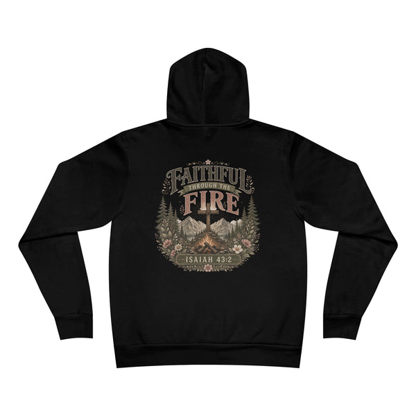 Faithful Through the Fire Hoodie | Women's Isaiah 43:2 pullover — Rooted & Armed Co.