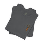 Forged in Faith Tee | Men's cross & mountain graphic tee