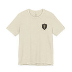 Men of Valor Tee | Christian faith shield graphic tee