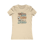 Coffee & Jesus Tee | "This Momma Runs on Jesus" Women's Tee