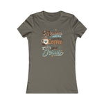 Coffee & Jesus Tee | "This Momma Runs on Jesus" Women's Tee