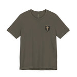 Iron Sharpens Iron Tee | Men's faith outdoor crest tee