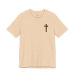 Forged in Faith Tee | Men's cross & mountain graphic tee