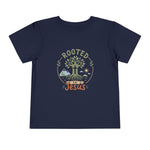 Rooted in Jesus Toddler Tee | Little ones faith tee