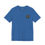 Men of Valor Tee | Christian faith shield graphic tee