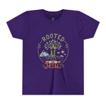 Rooted in Jesus Youth Tee | Kids faith graphic tee