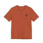 Forged in Faith Tee | Men's cross & mountain graphic tee