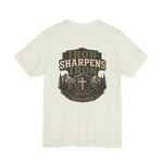 Iron Sharpens Iron Tee | Men's faith outdoor crest tee