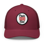 Praise God First | Embroidered Patch Trucker Hat
