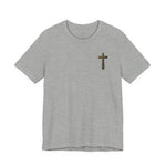 Built on the Rock Tee | Men's faith cross graphic tee