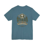 Stand Firm Tee | Men's faith shield graphic tee