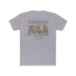 There Am I Among Them Tee | Women's floral scripture tee