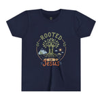 Rooted in Jesus Youth Tee | Kids faith graphic tee