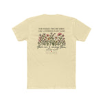 There Am I Among Them Tee | Women's floral scripture tee