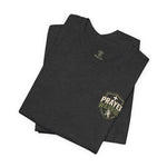Prayer Warrior Tee | Matthew 18:20 Shield Graphic