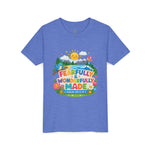 Fearfully & Wonderfully Made Youth Tee | Kids scripture graphic tee