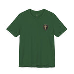 Iron Sharpens Iron Tee | Men's faith outdoor crest tee