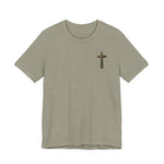 Built on the Rock Tee | Men's faith cross graphic tee