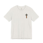 Forged in Faith Tee | Men's cross & mountain graphic tee