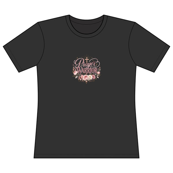 Gathered in His Name Tee | Women's Matthew 18:20 Floral Tee — Rooted & Armed Co.