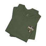 Prayer Warrior Tee | Matthew 18:20 Shield Graphic
