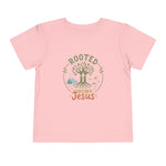 Rooted in Jesus Toddler Tee | Little ones faith tee