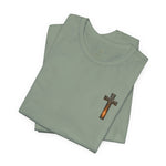 Forged in Faith Tee | Men's cross & mountain graphic tee