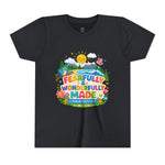 Fearfully & Wonderfully Made Youth Tee | Kids scripture graphic tee