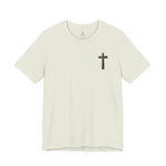 Built on the Rock Tee | Men's faith cross graphic tee
