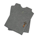 Forged in Faith Tee | Men's cross & mountain graphic tee