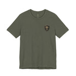 Iron Sharpens Iron Tee | Men's faith outdoor crest tee