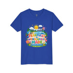 Fearfully & Wonderfully Made Youth Tee | Kids scripture graphic tee